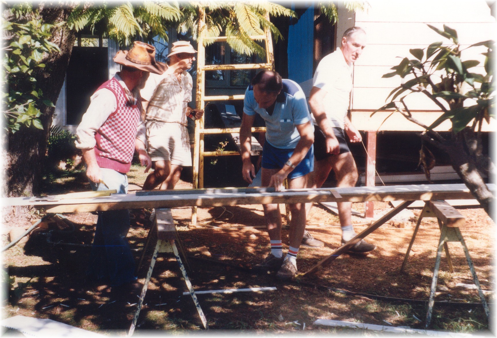 Renovating the original cottage