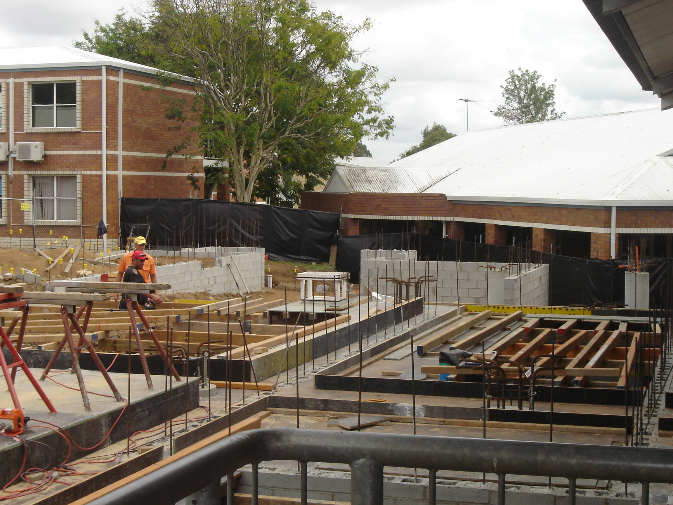 Parish centre construction