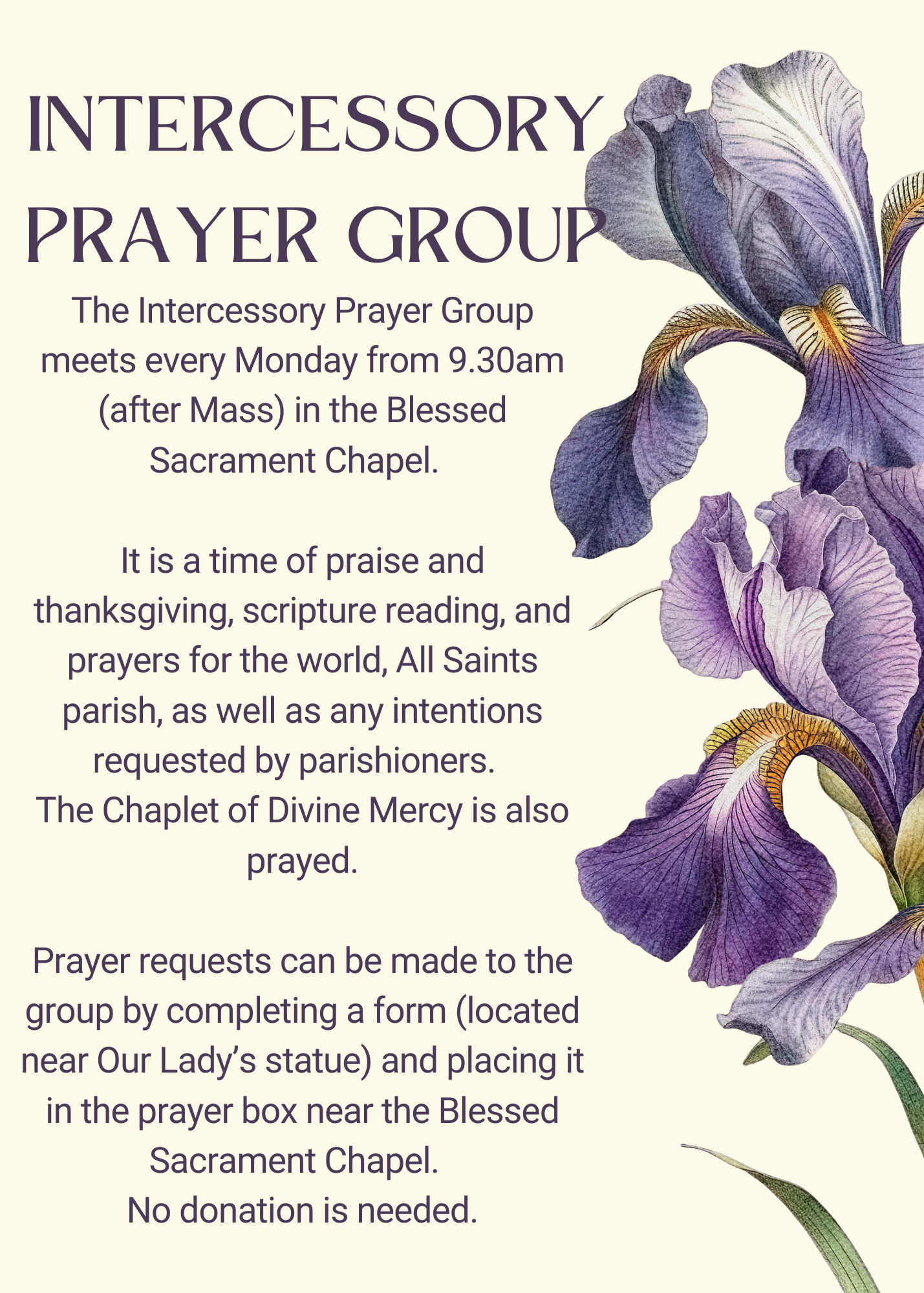 Intercessory Prayer Group