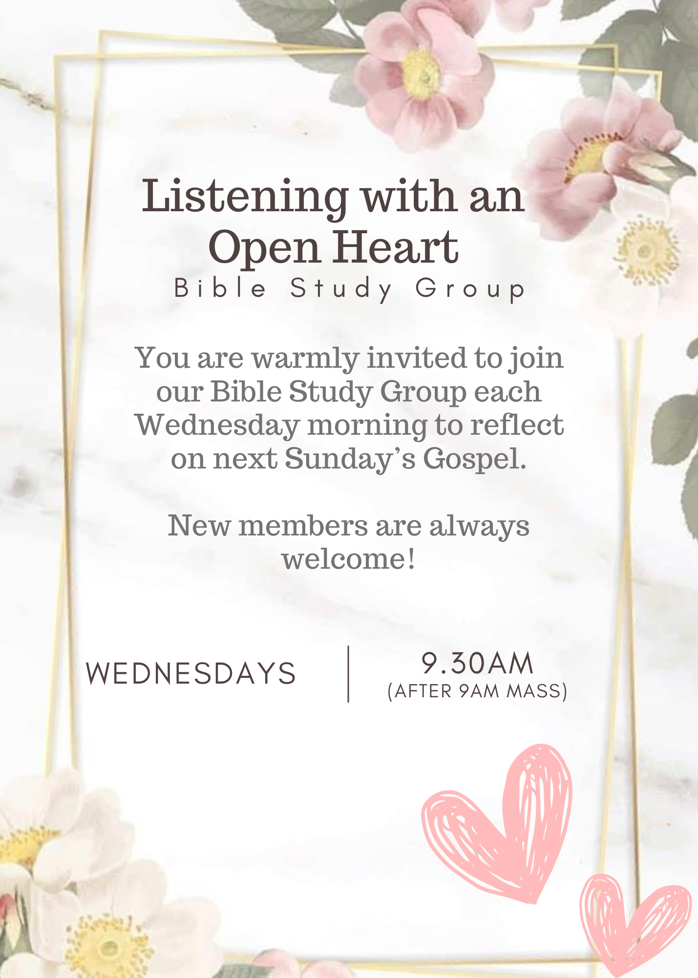 Listening with an Open Heart Bible Study